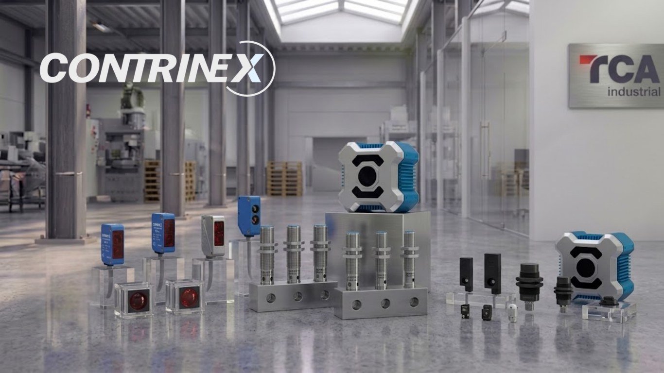Linha Contrinex de sensores industriais de alta precisao distribuida pela TCA Industrial