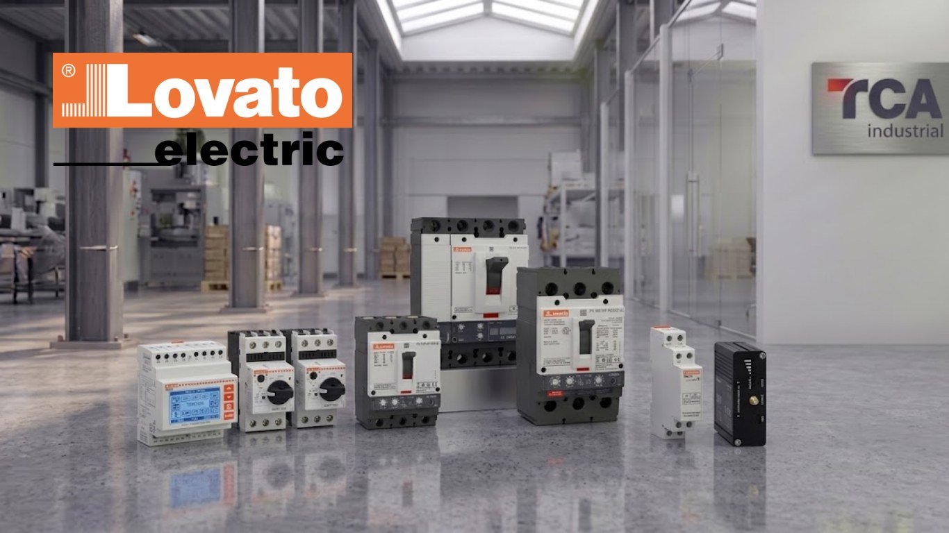 Linha Lovato Electric de energia e automacao distribuida pela TCA Industrial