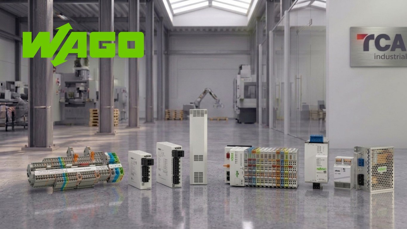 Linha WAGO de automacao e conexao automatica distribuida pela TCA Industrial